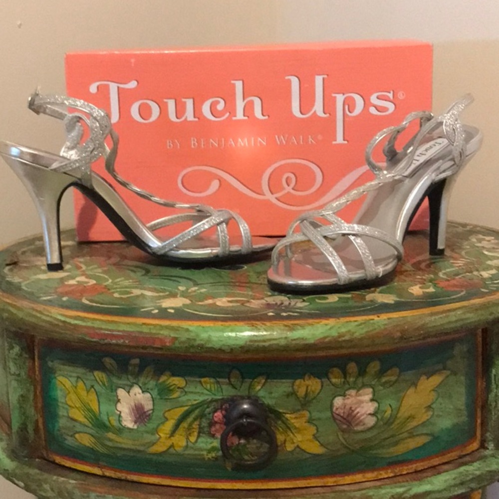 Touch Ups Silver Heels